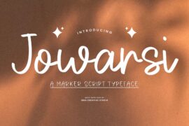 Jowarsi Personal Use Font