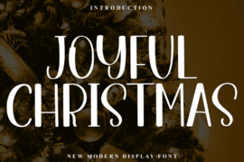 Joyful Christmas Font