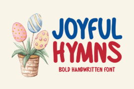 Joyful Hymns Font