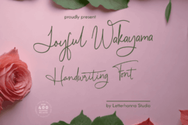 Joyful Wakayama Font
