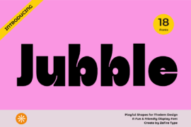 Jubble Font