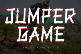 Jumper Game Font