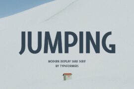 Jumping Font