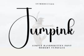 Jumpink Font