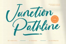 Junction Pathline DEMO VERSION Font