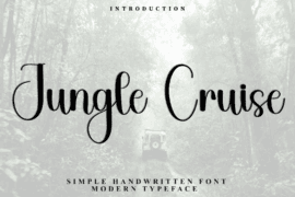Jungle Cruise Font