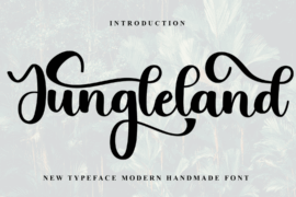 Jungleland Font