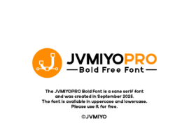 JVMIYOPRO Font