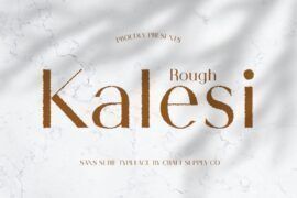 Kalesi Rough Demo Font