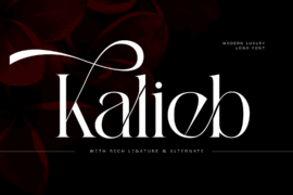 Kalieb Luxury Demo Font