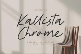 Kallista Chrome Font