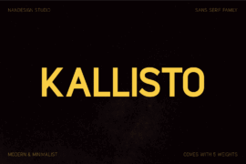 Kallisto Font Family