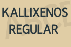 Kallixenos Font