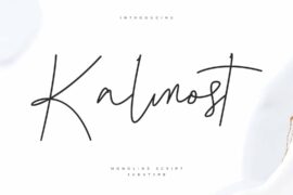 Kalmost Font