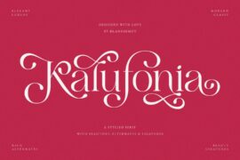 Kalufonia Font