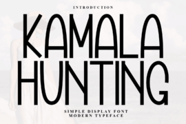 Kamala Hunting Font