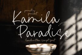 Kamila Paradise Font