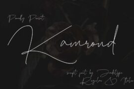 Kamrond Font