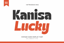 Kanisa Lucky PERSONAL_USE_ONLY Font