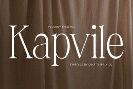 Kapvile Demo Font