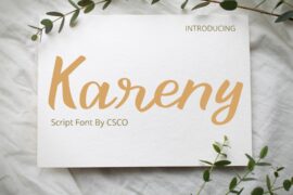 Kareny Demo Font