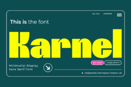 Karnel Font Family