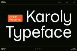 Karoly Demo Font