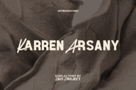 Karren Arsany Demo Font