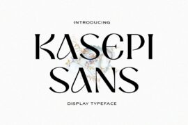 Kasepi Sans Font