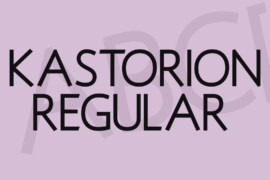 Kastorion Font
