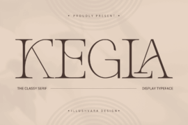 Kegla Demo Version Font