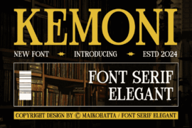 KEMONI Font