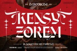 Kensy Zorem Font