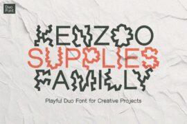 Kenzoo Supplies Font