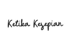 Ketika Kesepian Demo Font
