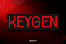 Keygen Font