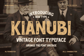 KIANUBI Font