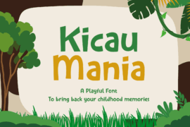 Kicau Mania Font