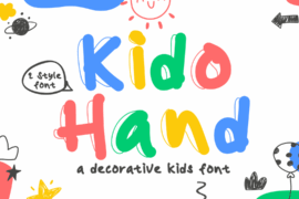 Kido Hand Font Family