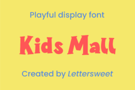 Kids Mall FREE Font