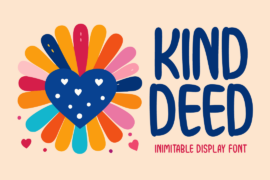 Kind Deed Font