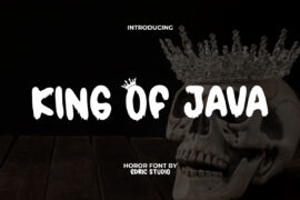 King Of Java Demo Font