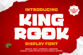 King Rook trial Font