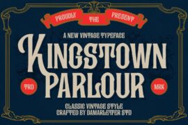 Kingstown parlour Font