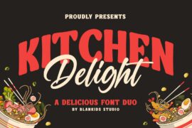 Kitchen Delight Font Family