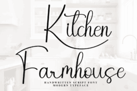 Kitchen Farmhouse Font