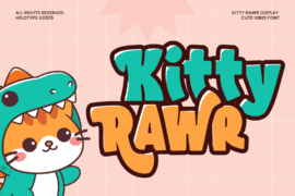 Kitty Rawr Font