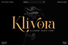 Klivora Font