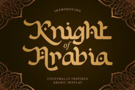 Knight of Arabia Font