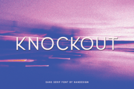 Knockout ND Font